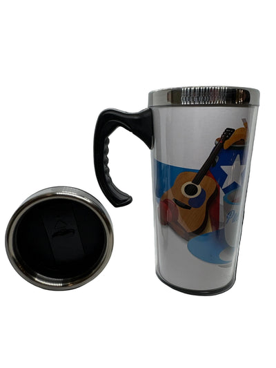 PUERTO RICO INSTRUMENTS THERMAL CUP WITH HANDLE