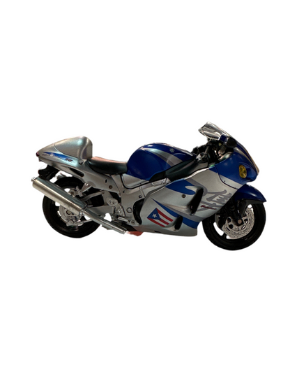 1/12 MOTORA SUZUKI GSX-R1300R HAYABUSA BLUE  & GRAY