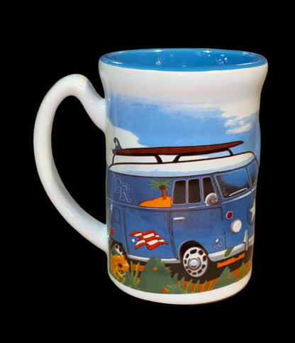 TAZA DE PUERTO RICO RELIEVE VOLKSWAGON - VOLKSWAGEN  MUG EMBOSSED