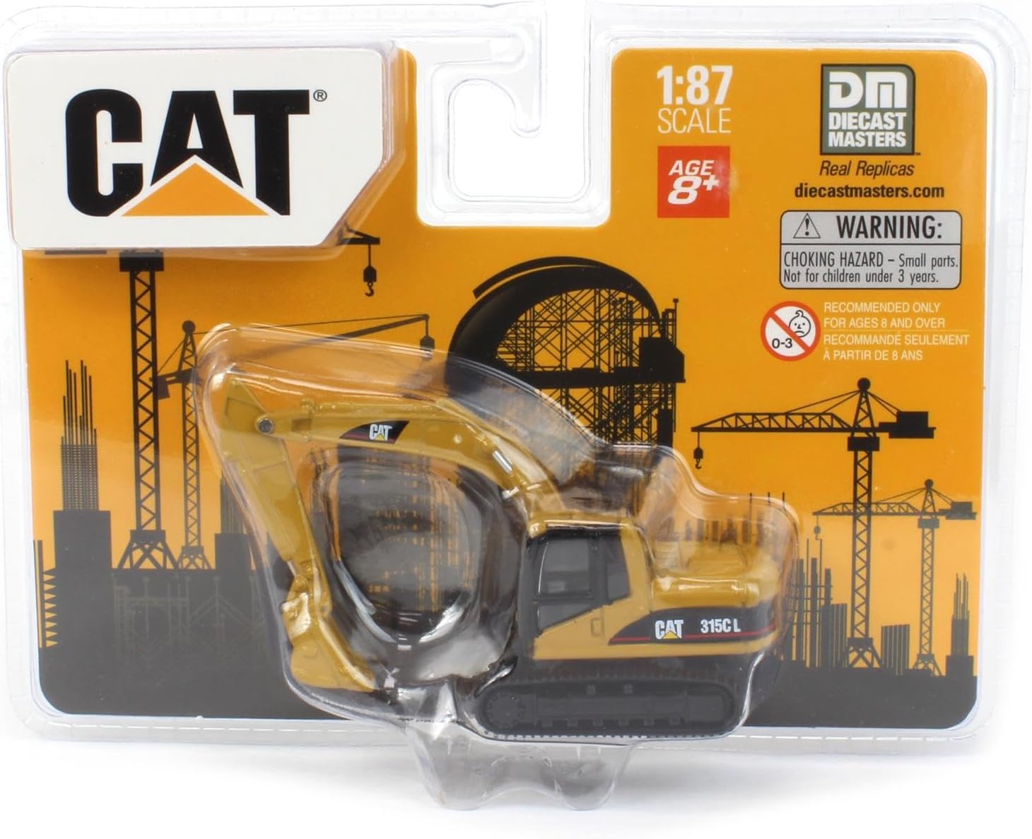 1/87 CAT MICRO CONSTRUCTOR BLISTER PACK MACHINE - DM DIECAST
