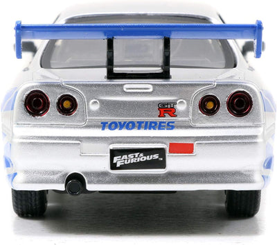 1/32 2002 NISSAN SKYLINE GT-R (R34) - RÁPIDO Y FURIOSO
