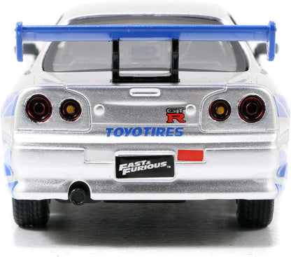 1/32 2002 NISSAN SKYLINE GT-R (R34) - FAST & FURIOUS