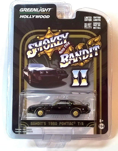 PONTIAC T/A 1980 DE BANDIT EN ESCALA 1/64 - SMOKEY AND THE BANDIT II - HOLLYWOOD 