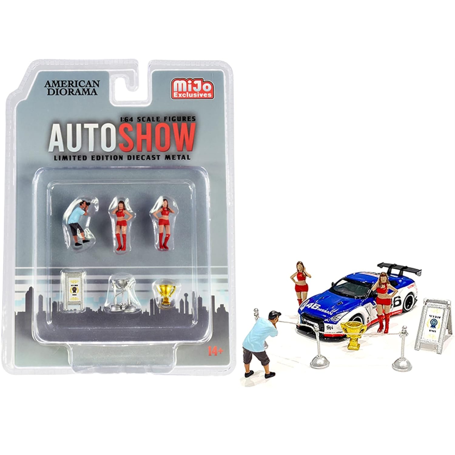 1/64 DIORAMA AUTOSHOW LE - MIJO EXCLUSIVE