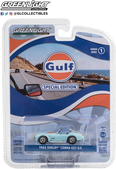 1/64 1965 SHELBY COBRA 427 S/C - GULF (EDICIÓN ESPECIAL)