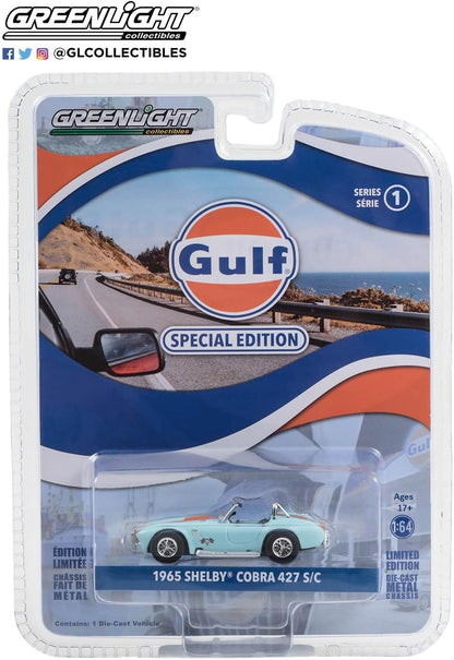 1/64 1965 SHELBY COBRA 427 S/C - GULF (SPECIAL EDITION)