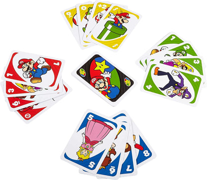 UNO SUPER MARIO PLAYING CARD