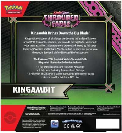 POKEMON - COLECCIÓN DE ILUSTRACIONES DE KINGAMBIT “SHROUDED FABLE” DE SCARLET Y VIOLET 