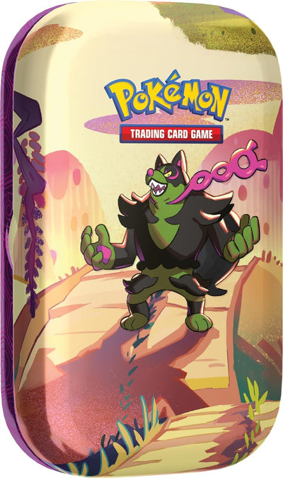 MINI LATA DE POKEMON ESCARLATA Y VIOLETA “SHROUDED FABBLE” - OKIDOGI 