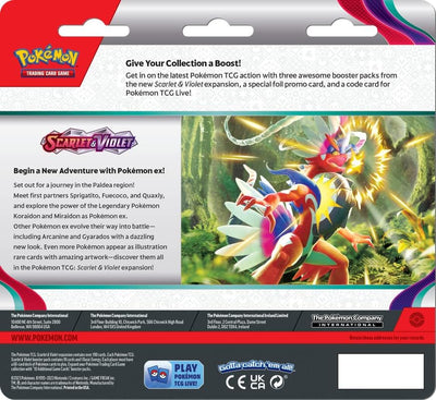 SCARLET & VIOLET 3 PACK SET - DONDOZO