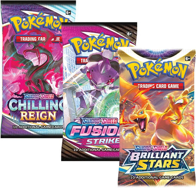 Pokémon TCG: Pikachu V Showcase Box (1 Foil Promo Card & 3 Booster Packs)