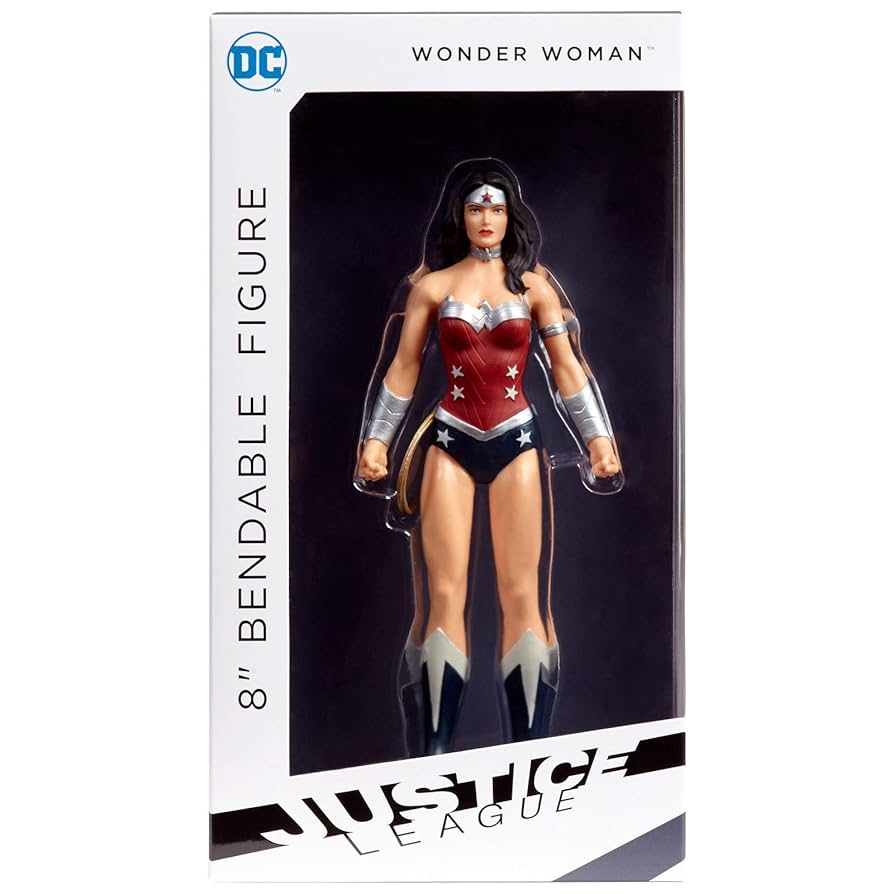 WONDER WOMAN 8" BENDABLE FIGURE - JUSTICE LEAGUE ACTION FIGURE