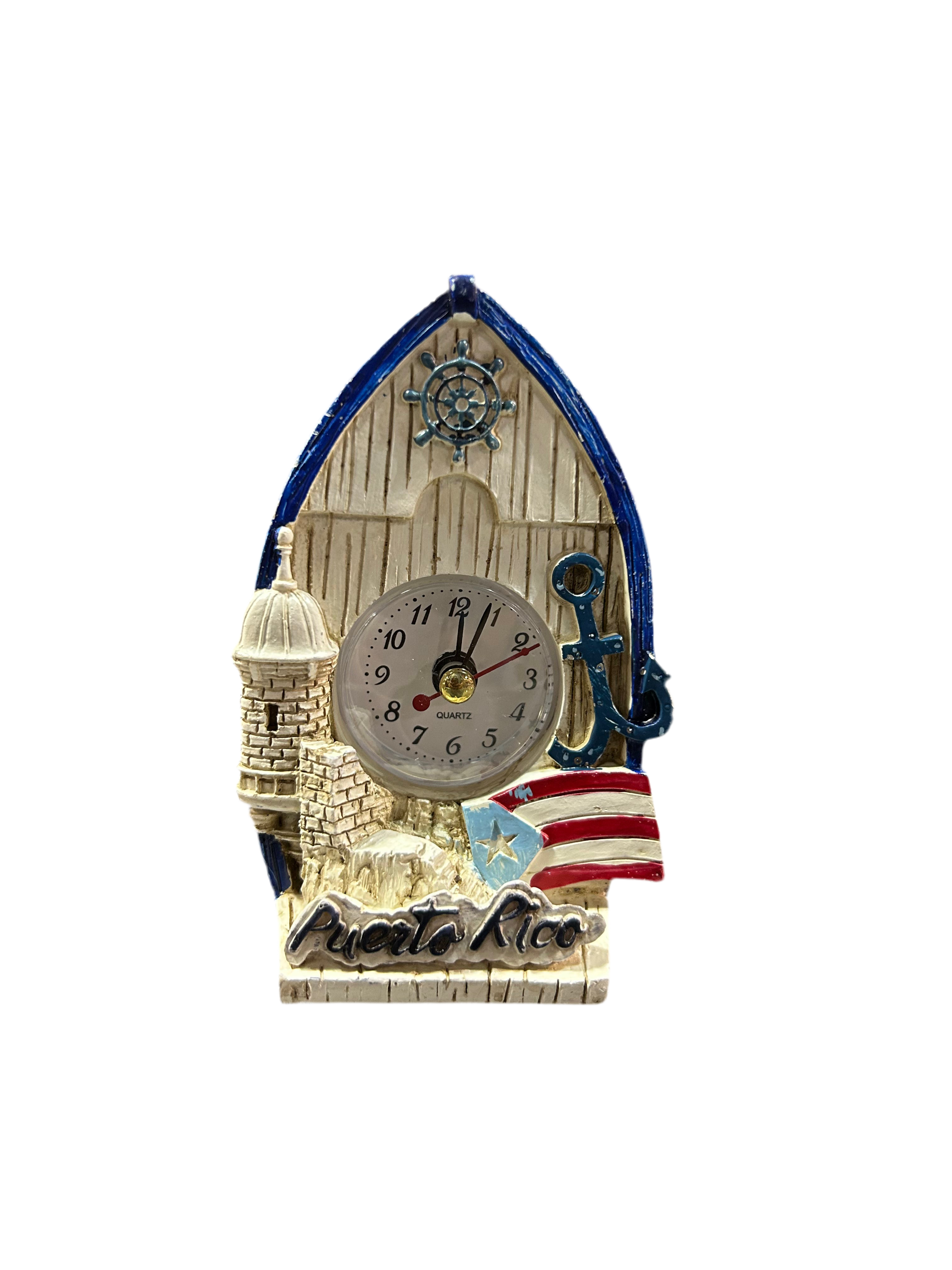 RELOJ BARCO DE PUERTO RICO/PUERTO RICO BOAT CLOCK
