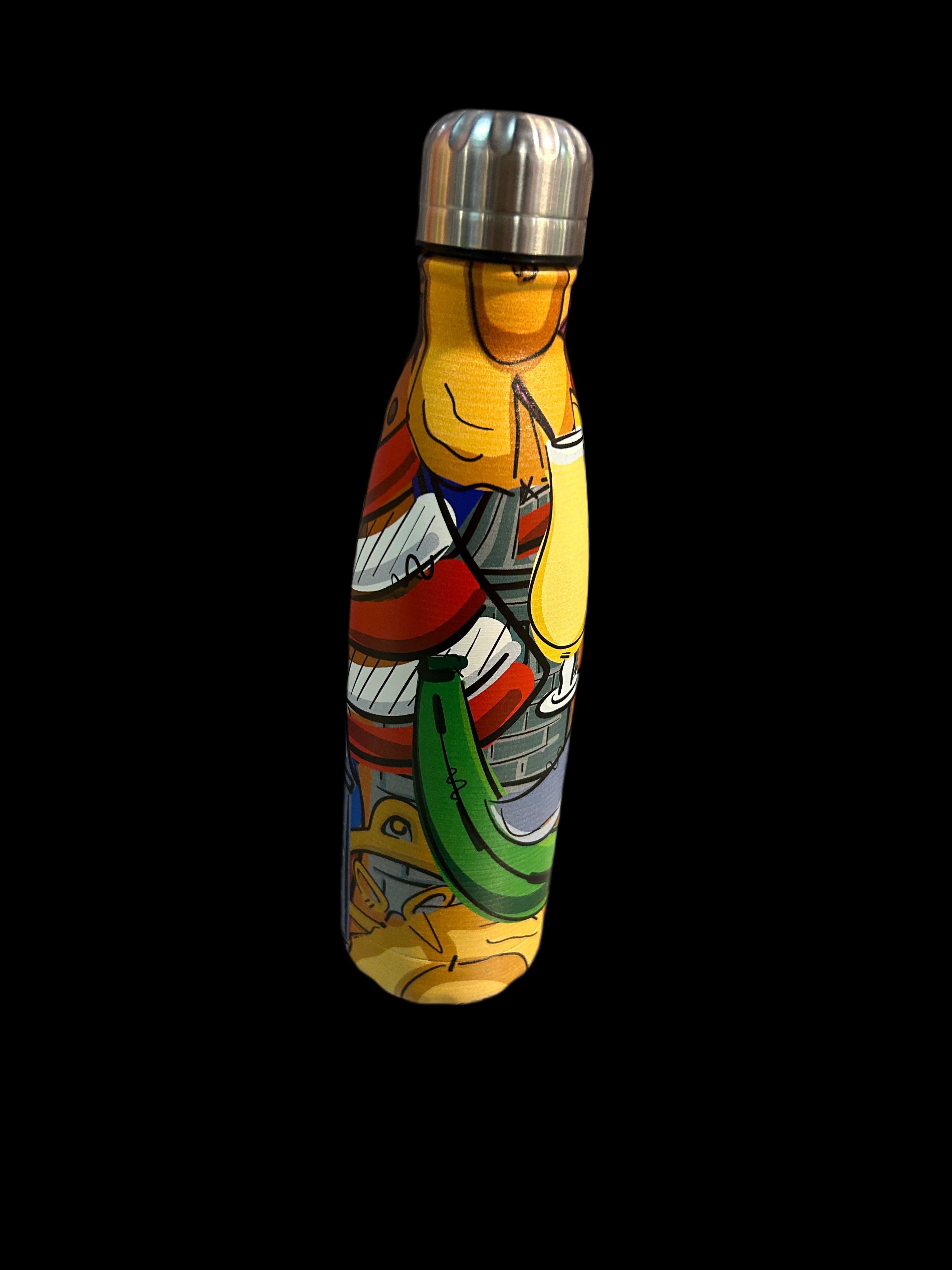 PUERTO RICO THERMAL STAINLESS STEEL BOTTLE