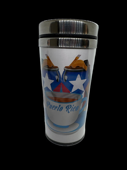 PUERTO RICO INSTRUMENTS THERMAL CUP WITH HANDLE