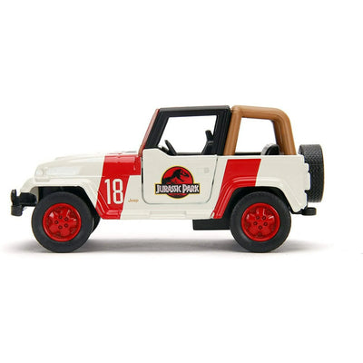JEEP WRANGLER JP18 a escala 1/32: PARQUE JURÁSICO