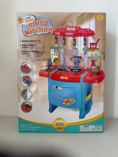 JUMBO KITCHEN PLAY SET WITH LIGHTS & SOUND WD-H50