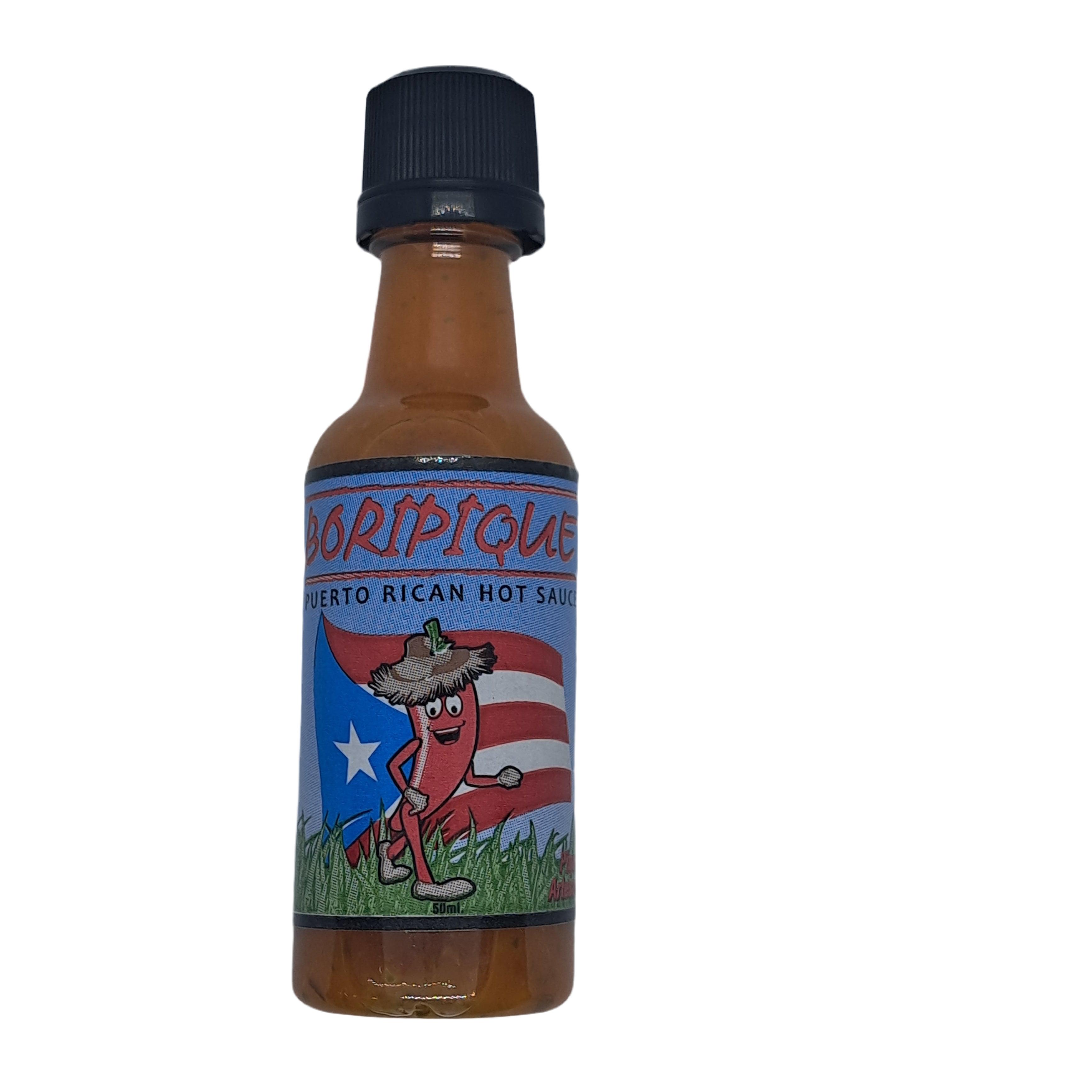 BORIPIQUE - PUERTO RICO MADE - ARTESANAL HOT SAUCE 1.6OZ