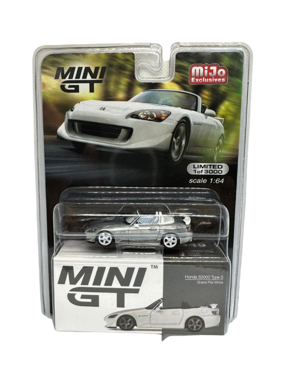 1:64Mini GT Honda S2000 Type S "CHASE" *RAW EDITION* (NO PAINT)