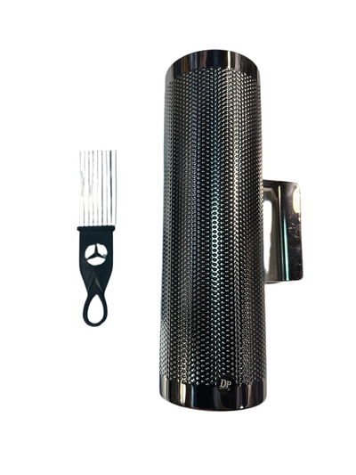 GUIRO Y RASCADOR DE METAL 12” x 4”