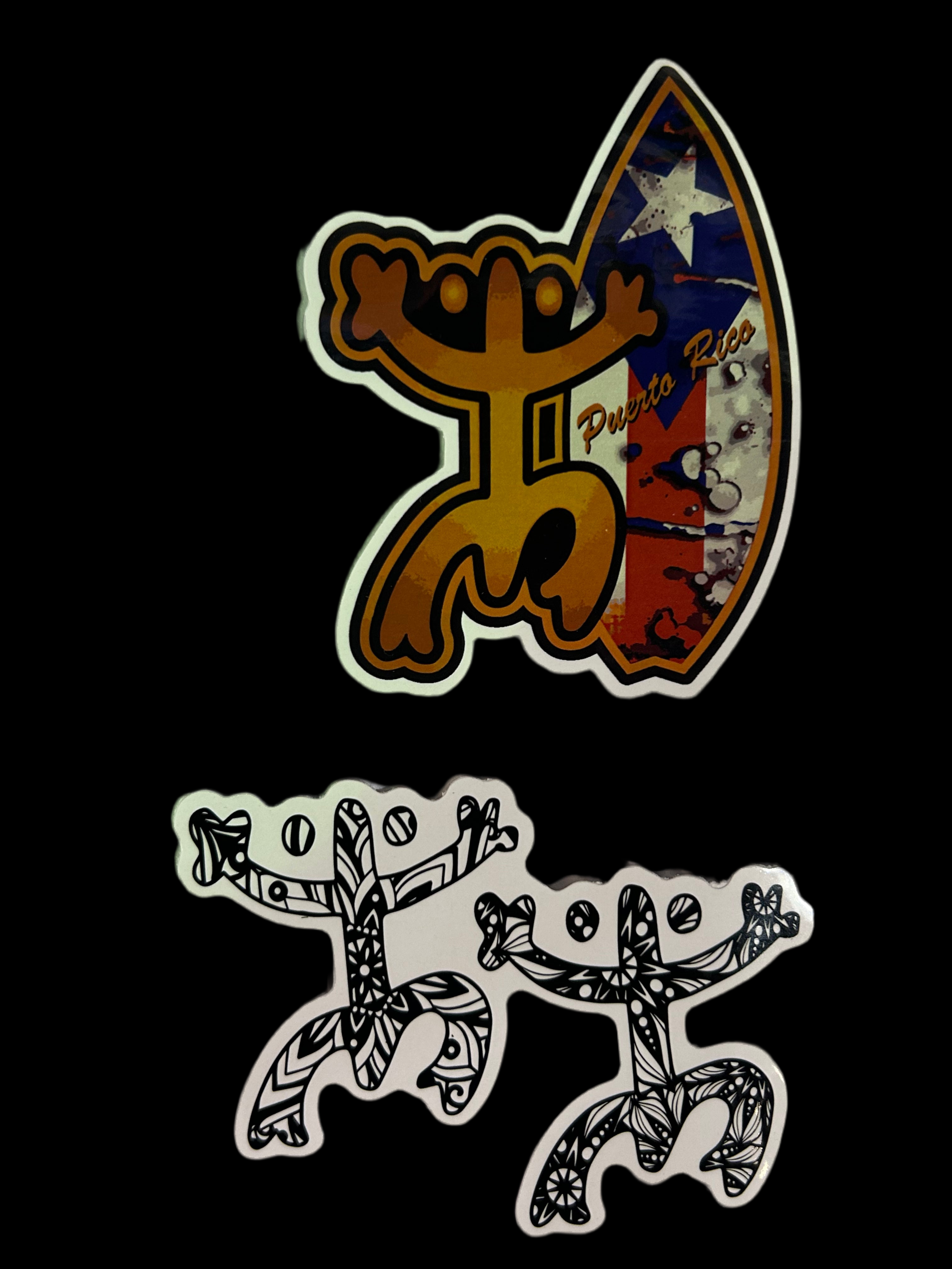 PUERTO RICO 10 PCS STICKER PACK