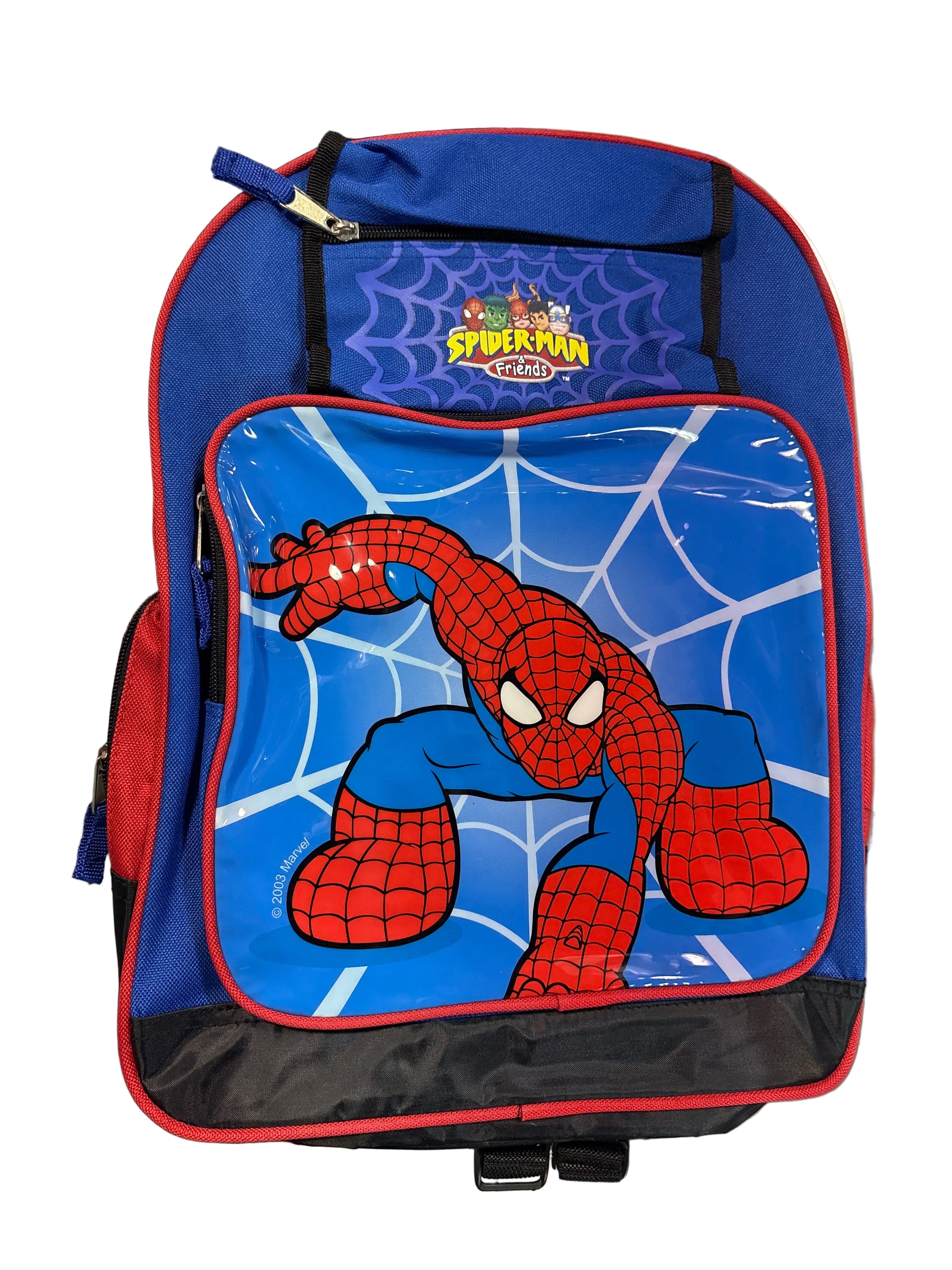 16” SPIDER-MAN RELIEF WIDE BACK PACK
