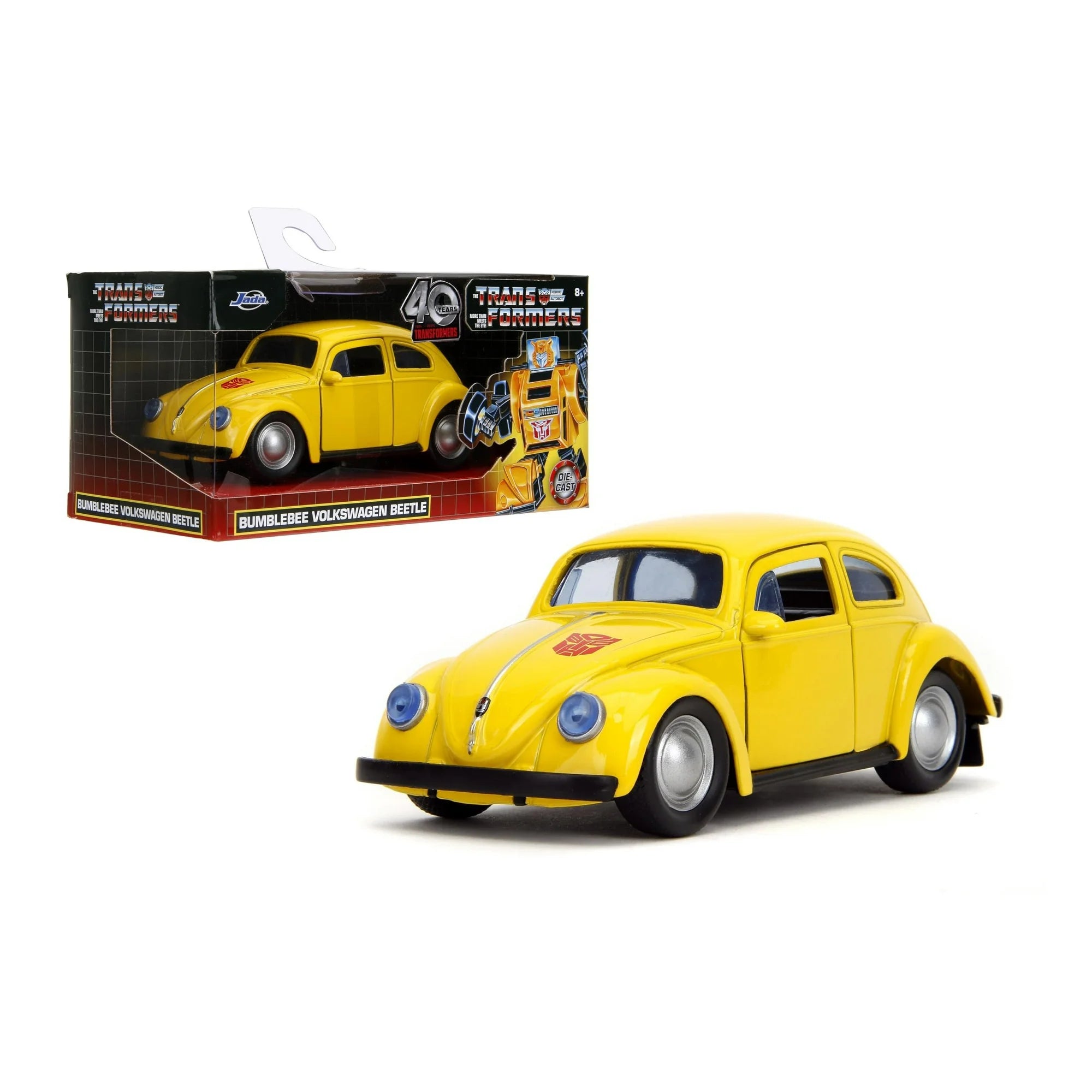 1/32 BUMBLEBEE VOLKSWAGEN BEETLE - 40TH YEARS TRANSFORMERS