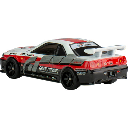 1/64 HOT WHEELS NISSAN SKYLINE GR-R (BNR34) - GRAN TURISMO