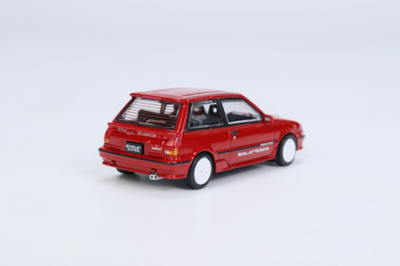 1/64 1988 TOYOTA STARLET TURBO - S EP71 - ROJO