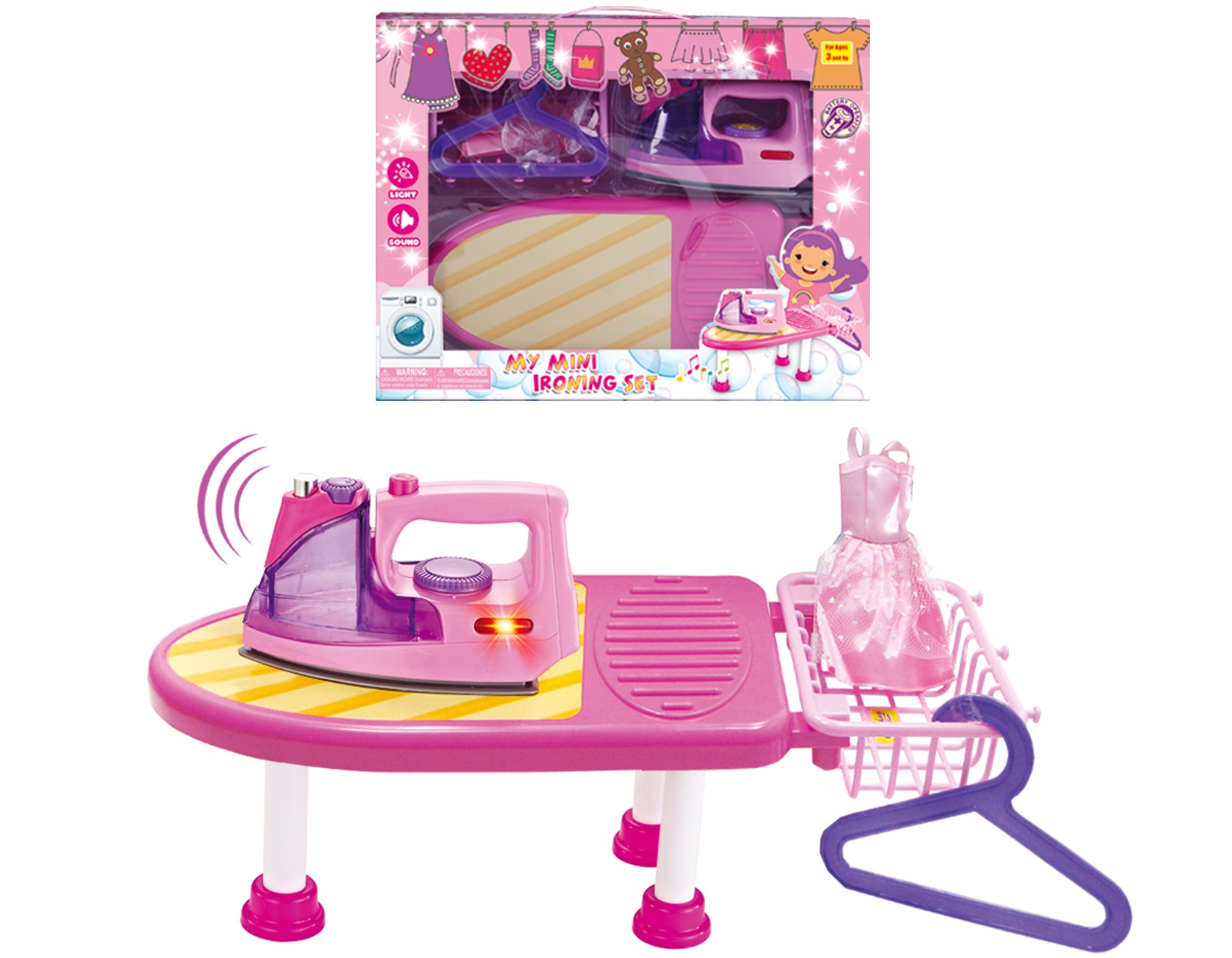 IRON BOARD STATION PLAY SET (BATTERY OPERATED) ITEM # 8116