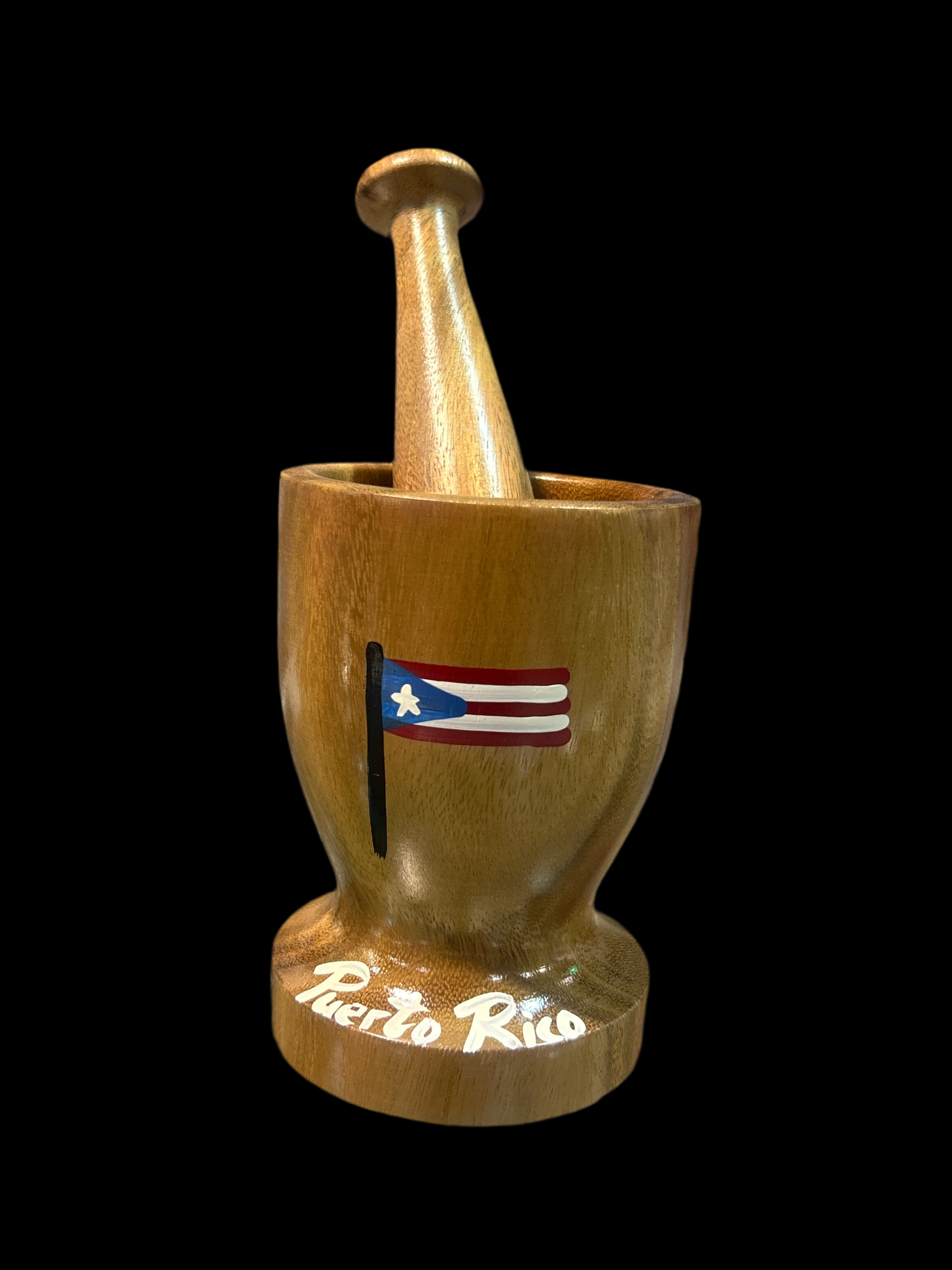PILON DE 6” X 4” CON BANDERA DE PUERTO RICO