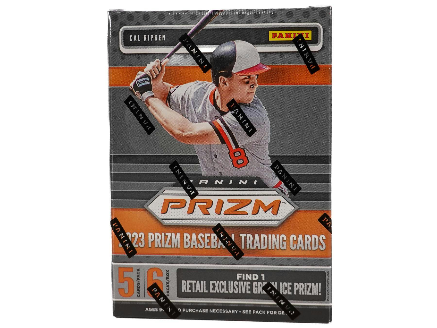 2023 Panini Prizm Baseball 6-Pack Blaster Box (Green Ice Prizms!)