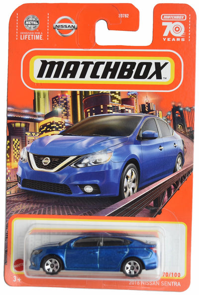 1/64 2016 NISSAN SENTRA AZUL - CAJA DE MEZCLAS
