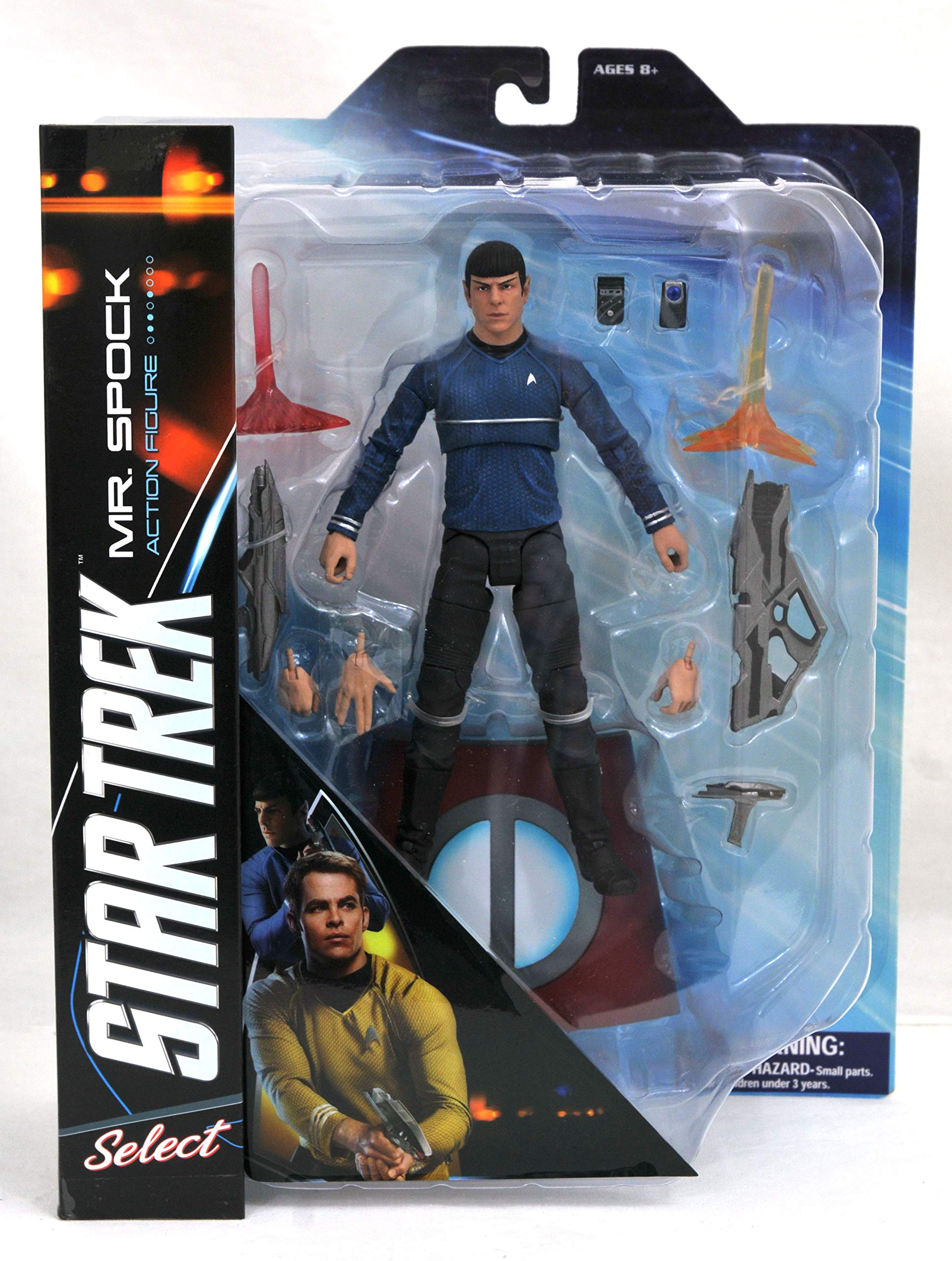 STAR TREK MR. SPOCK ACTION FIGURE - SELECT