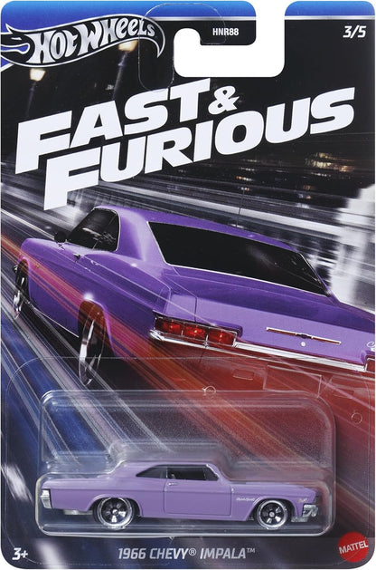 1/64 1966 CHEVY IMPALA FAST & FURIOUS HOT WHEELS PREMIUM 5/5