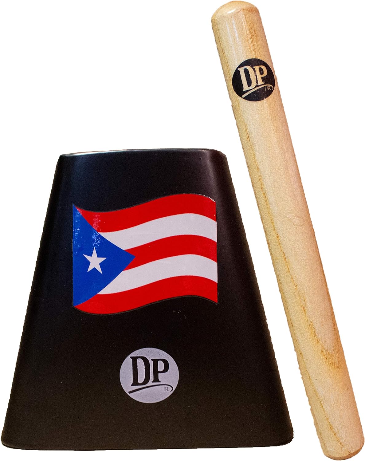 CENCERRO CON BANDERA DE PR. (COWBELL 6" & BEATER)