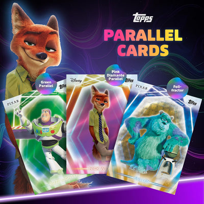 2026 Topps Disney Neon Blaster Box