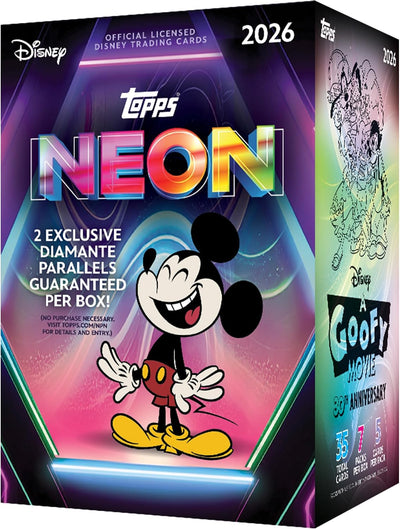 2026 Topps Disney Neon Blaster Box