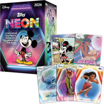 2026 Topps Disney Neon Blaster Box