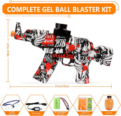 Gel ball blaster red