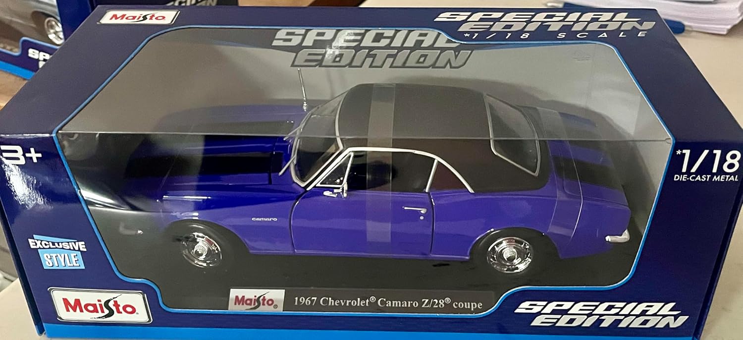 1/18 1967 CHEVROLET CAMARO Z28 COUPE - MAISTO