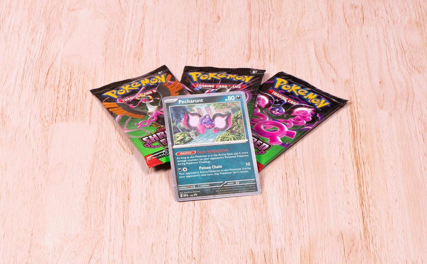 POKEMON - SCARLET & VIOLET SHROUDED FABLE 3 BOOSTER BLISTER PACK