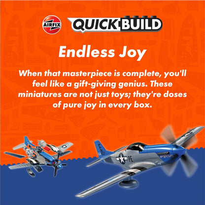 FORD MUSTANG GT AIRFIX J6036 QUICKBUILD PLASTIC MODEL KITS