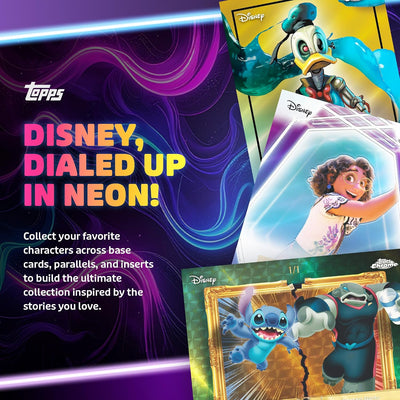 2026 Topps Disney Neon Blaster Box