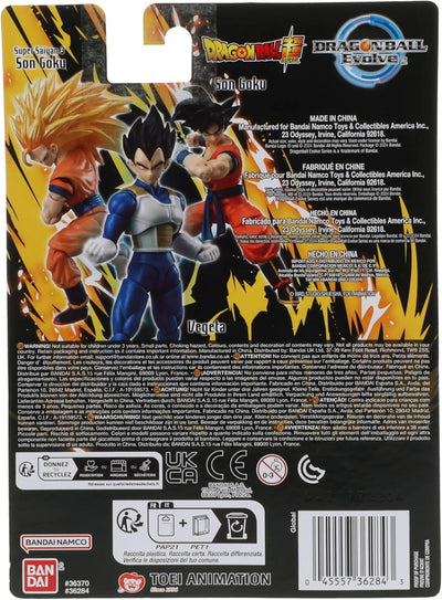 DRAGON BALL Z ACTION FIGURE SUPER - EVOLVE 5" VEGETA