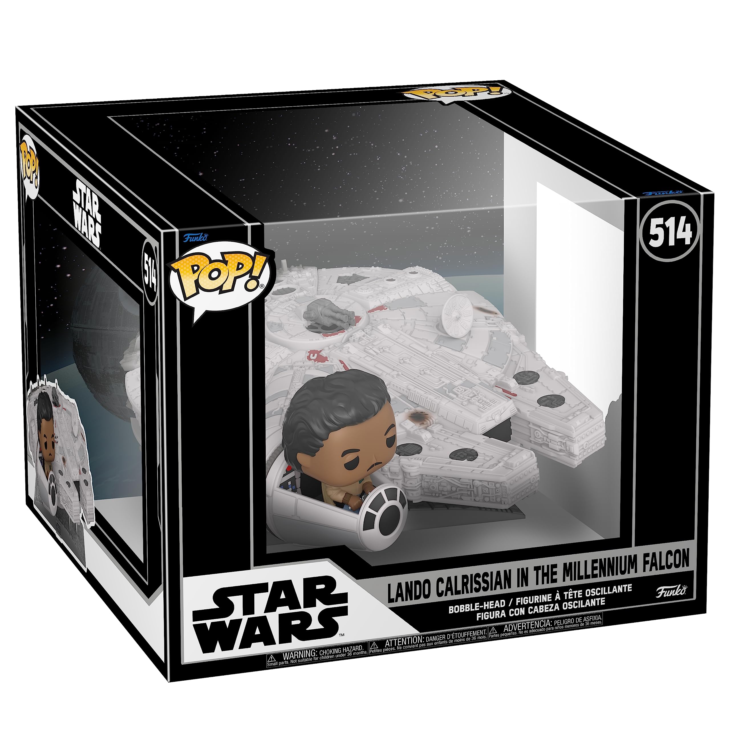 LANDO CARLRISSIAN IN THE MILLENIUM FALCON #514 FUNKO POP - STAR WARS
