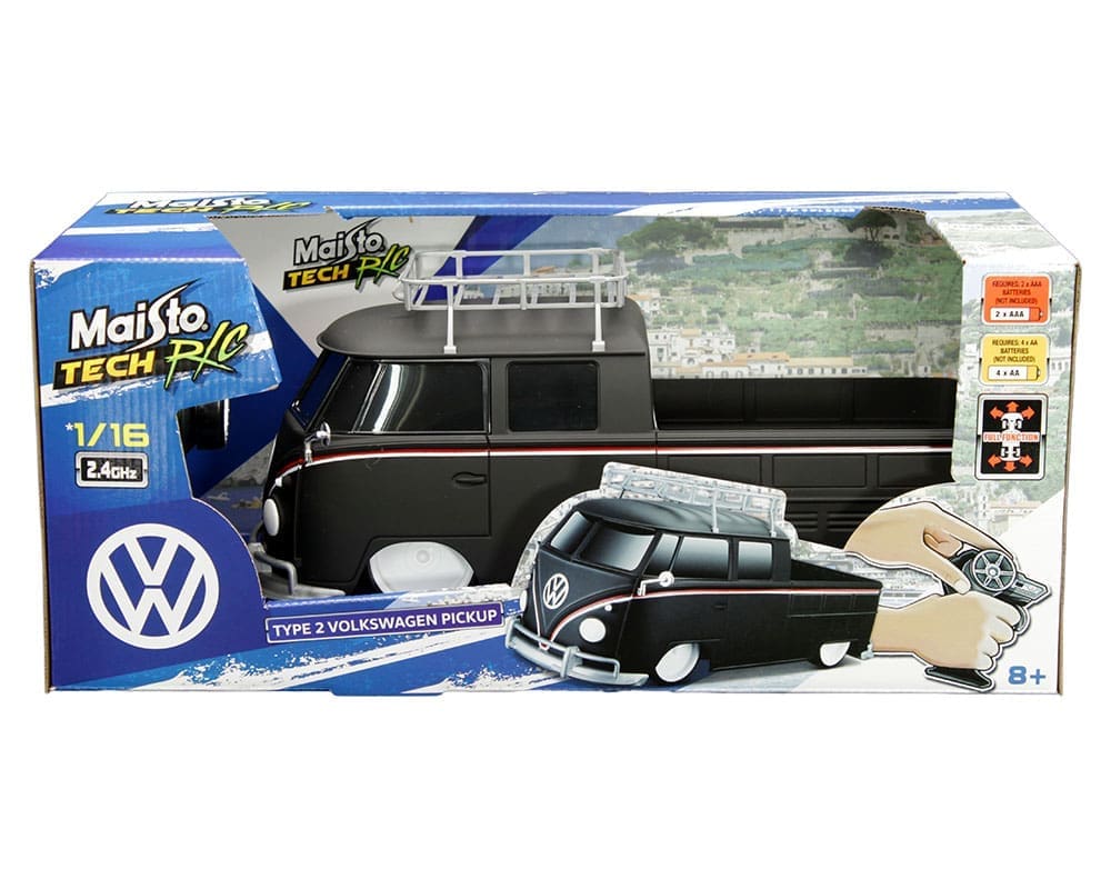 1/16 VOLKSWAGEN PICKUP TYPE 2 WITH ROOF RACK R/C.