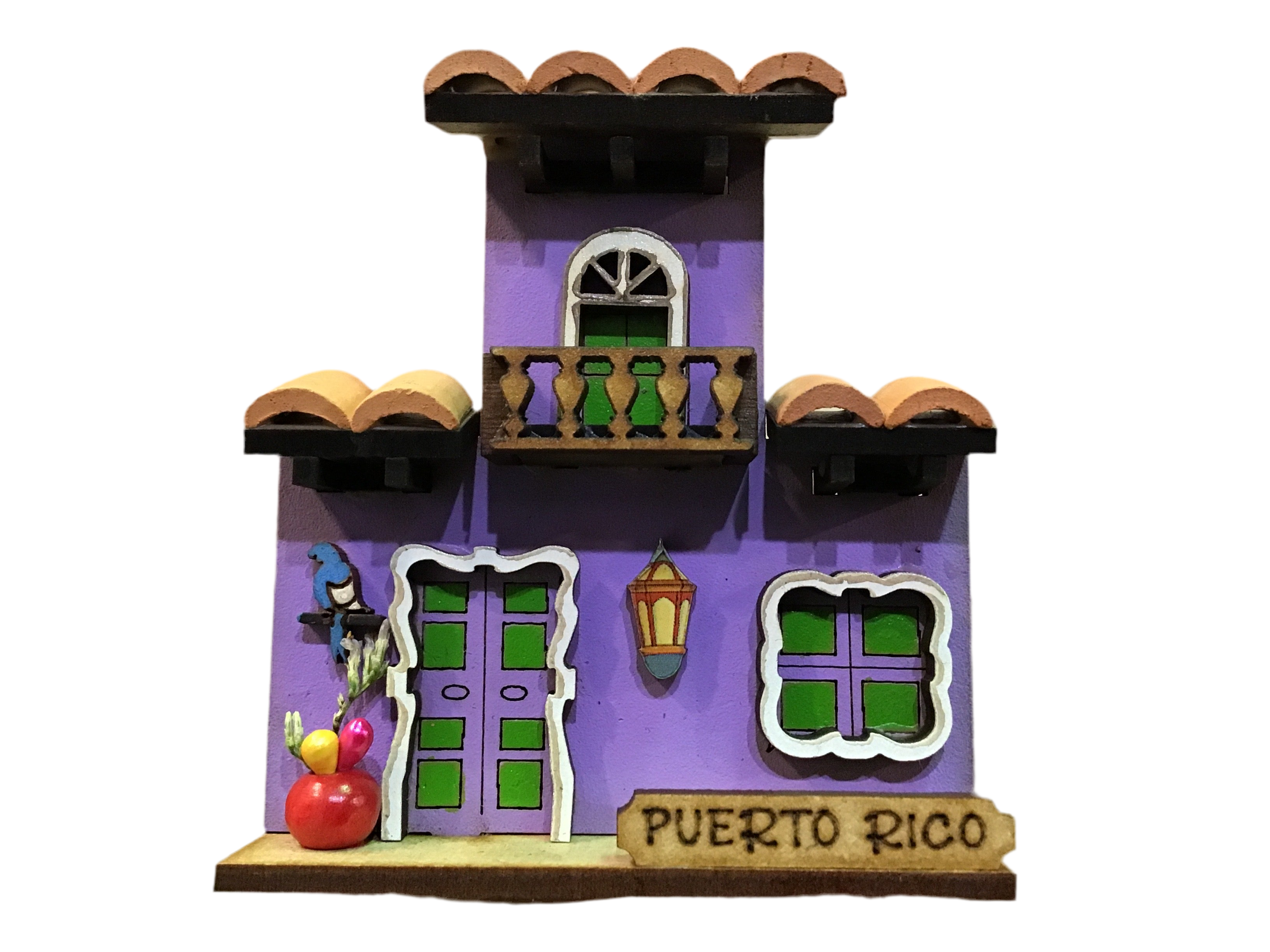 CASITA TIPICA DE PUERTO RICO MAGNETO