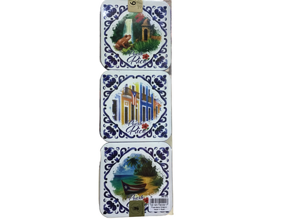 POSAVASOS AZULEJOS- COASTER OF PUERTO RICO AZULEJOS