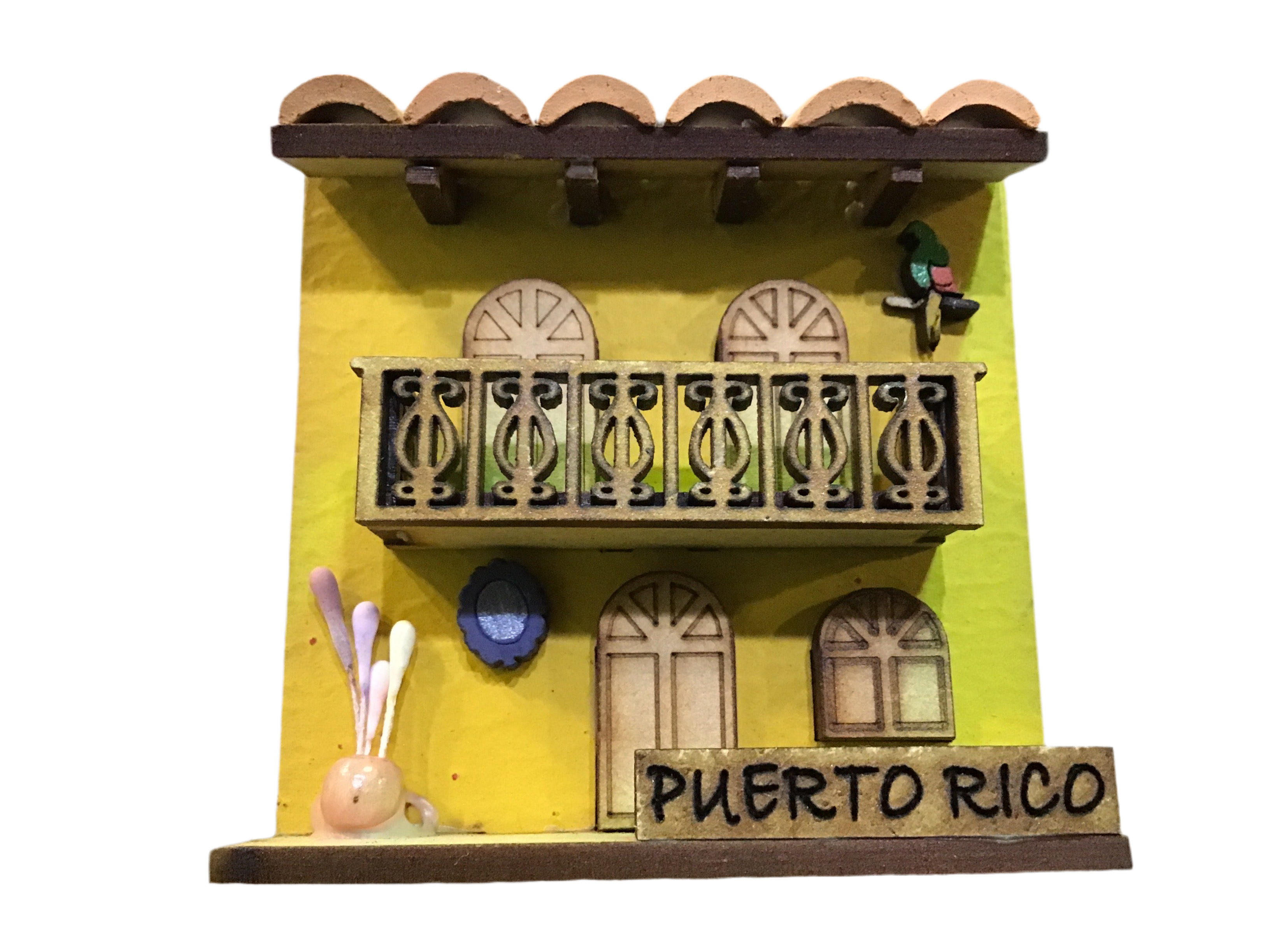CASITA TIPICA DE PUERTO RICO MAGNETO